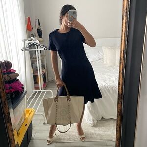 Banana Republic Navy Blue Dress